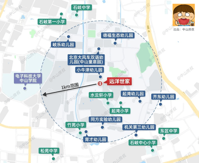 终于中山富人等到了最后一批东区中心大平层重磅上新
