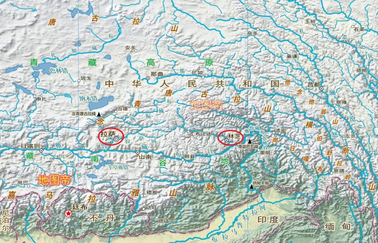 川藏铁路拉林段,拉萨到林芝3小时_雅鲁藏布江