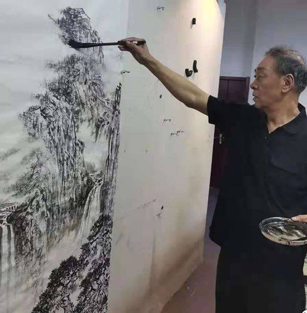 著名山水画家康庄作品欣赏