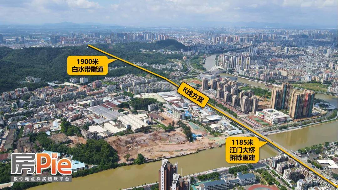 重磅江门大桥拆除重建滨江快线a线k线曝光同塞车讲88