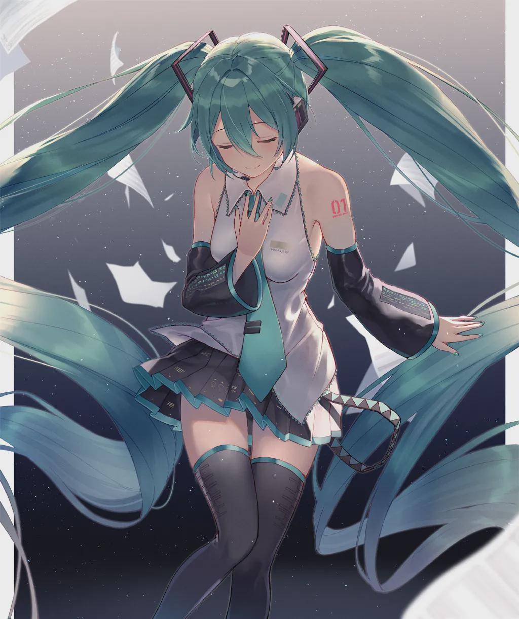 动漫美图2021初音未来