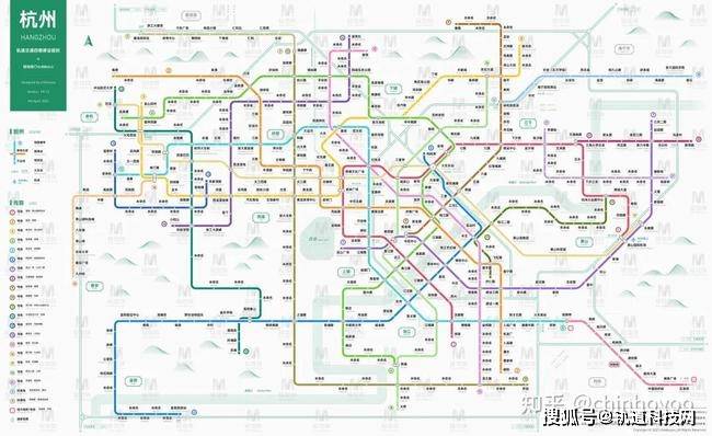 2448km杭州地铁四期规划环评公示