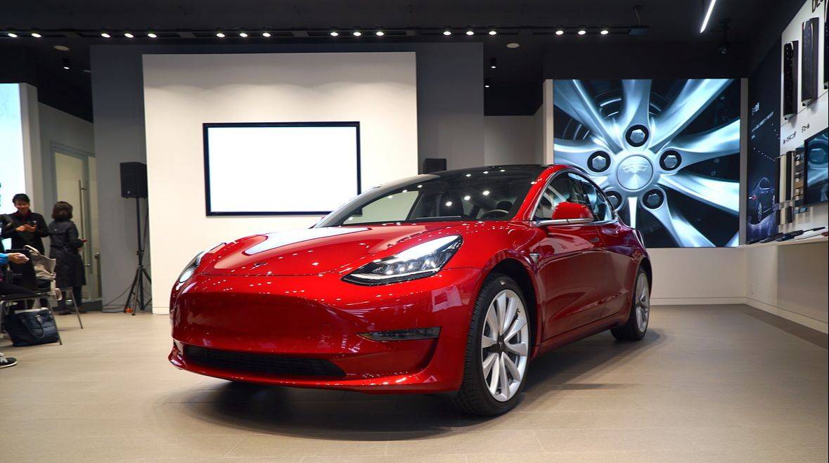 特斯拉model3是日本人最想拥有的进口电动汽车