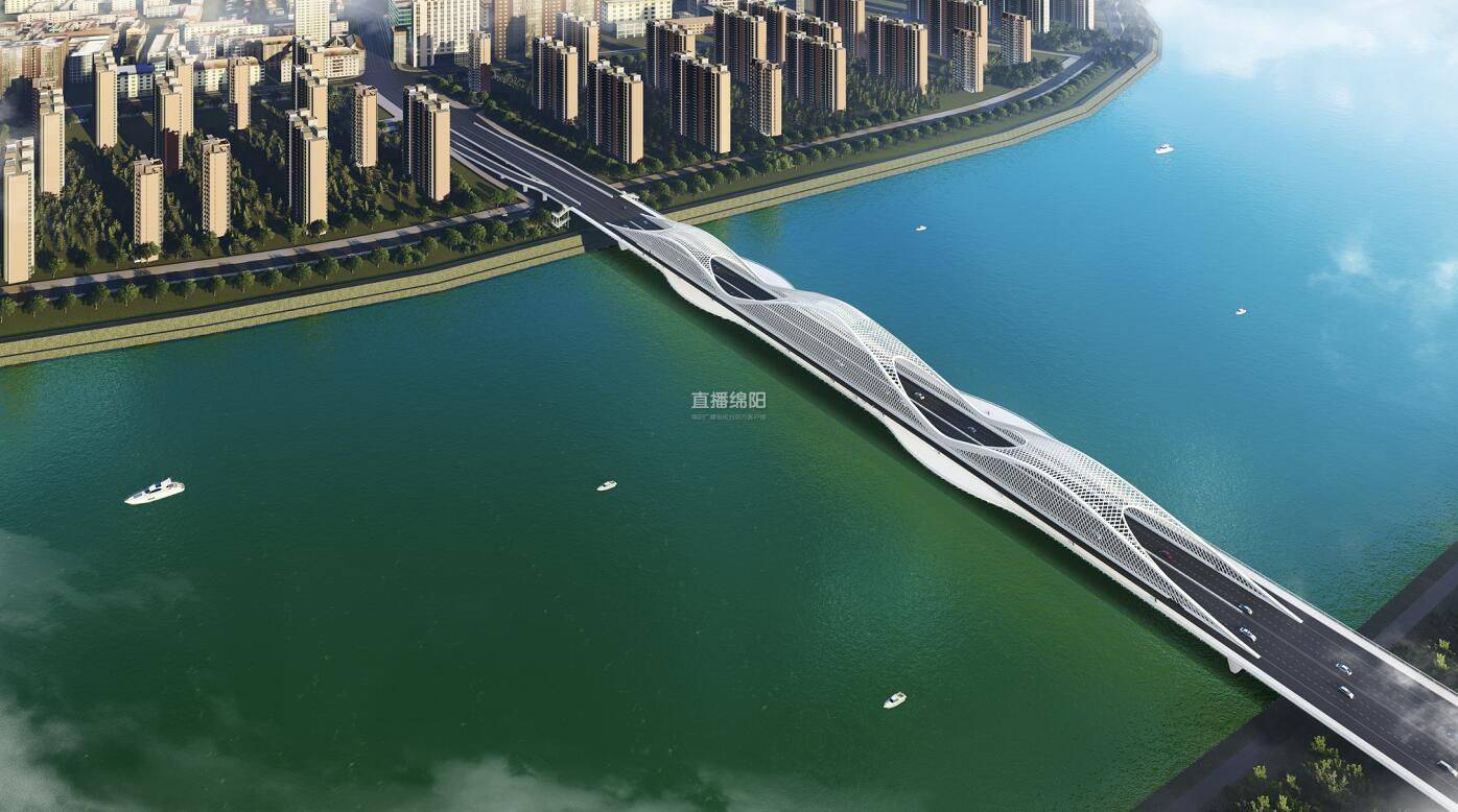绵阳又一座跨涪江大桥方案敲定 位于科技城新区