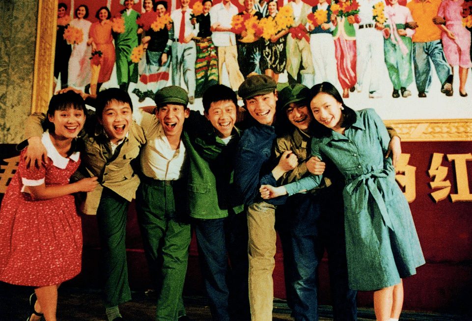 《阳光灿烂的日子(1994:夏雨(18,耿乐(20,宁静(22,陶虹(22)