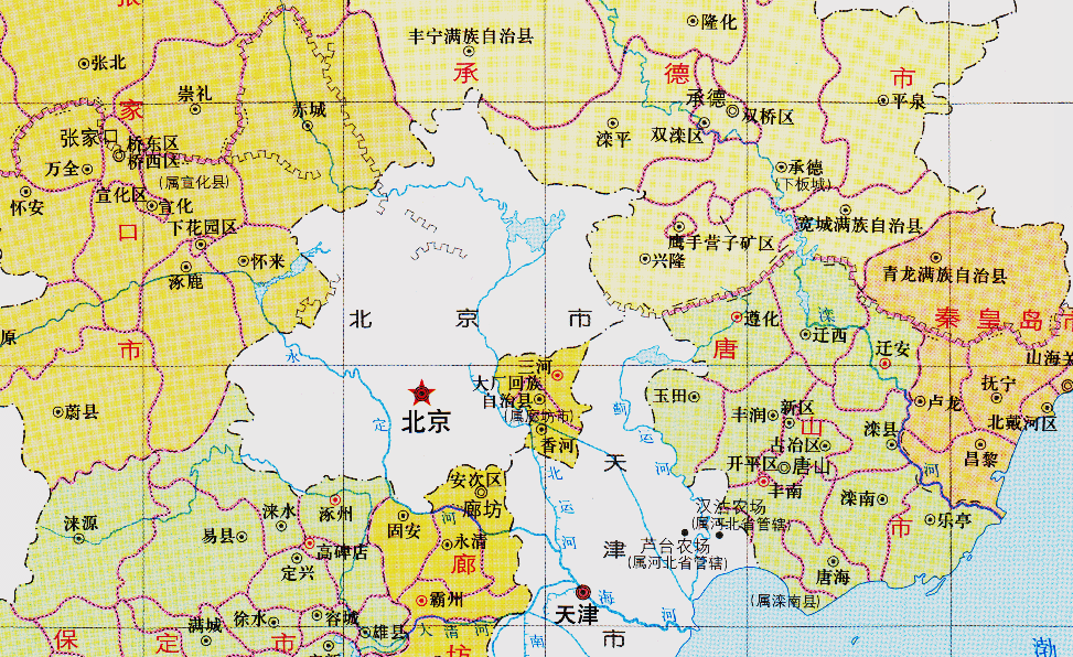河北省的区划调整11个地级市之一唐山市为何有14个区县