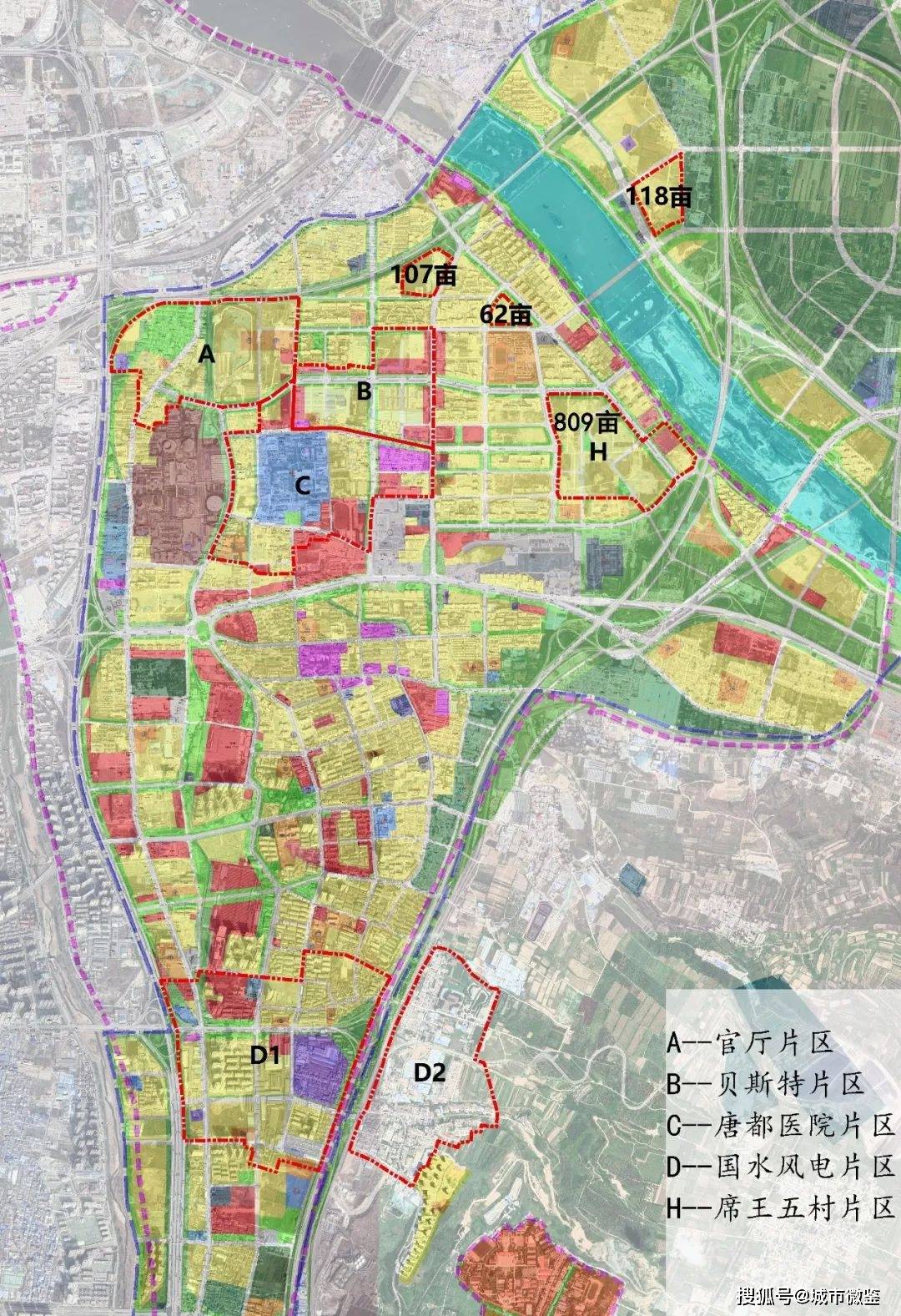 原创灞桥8大片区11村城改席王占了5个席王板块要登场了么