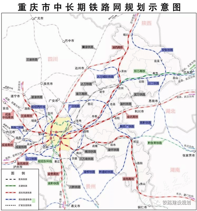 图源于铁路建设规划