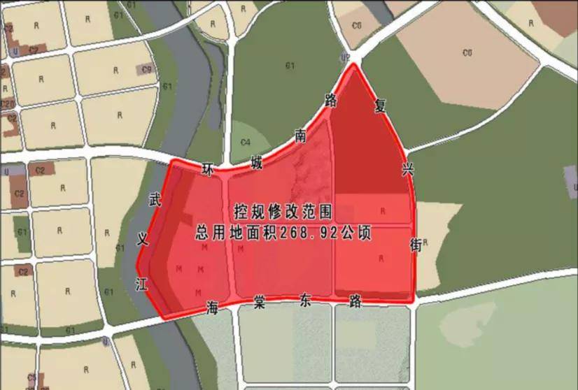 最新规划发布!金华市区东湄区块再升级