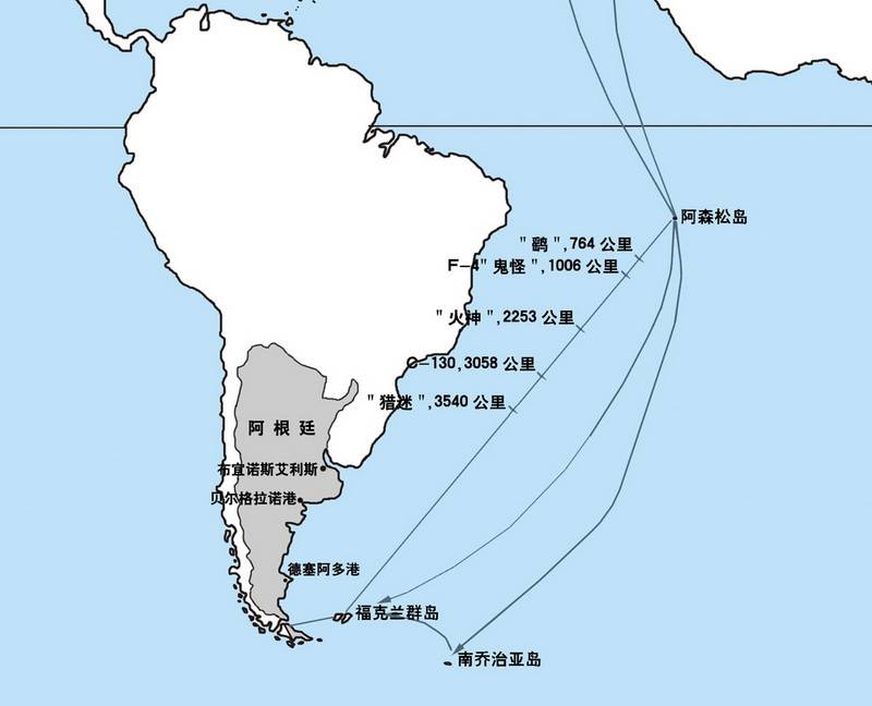 一场空袭意外的夺取了制空权马岛战争中的黑鹿行动