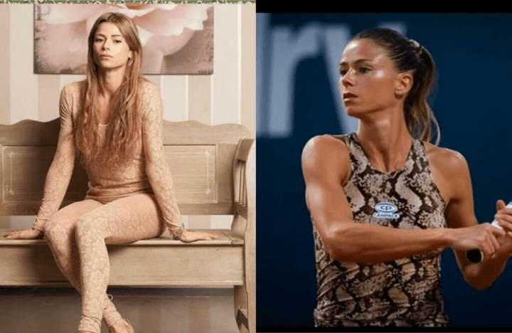 被封为「网球芭比」的意大利女子网球选手乔琪(camila giorgi),这次