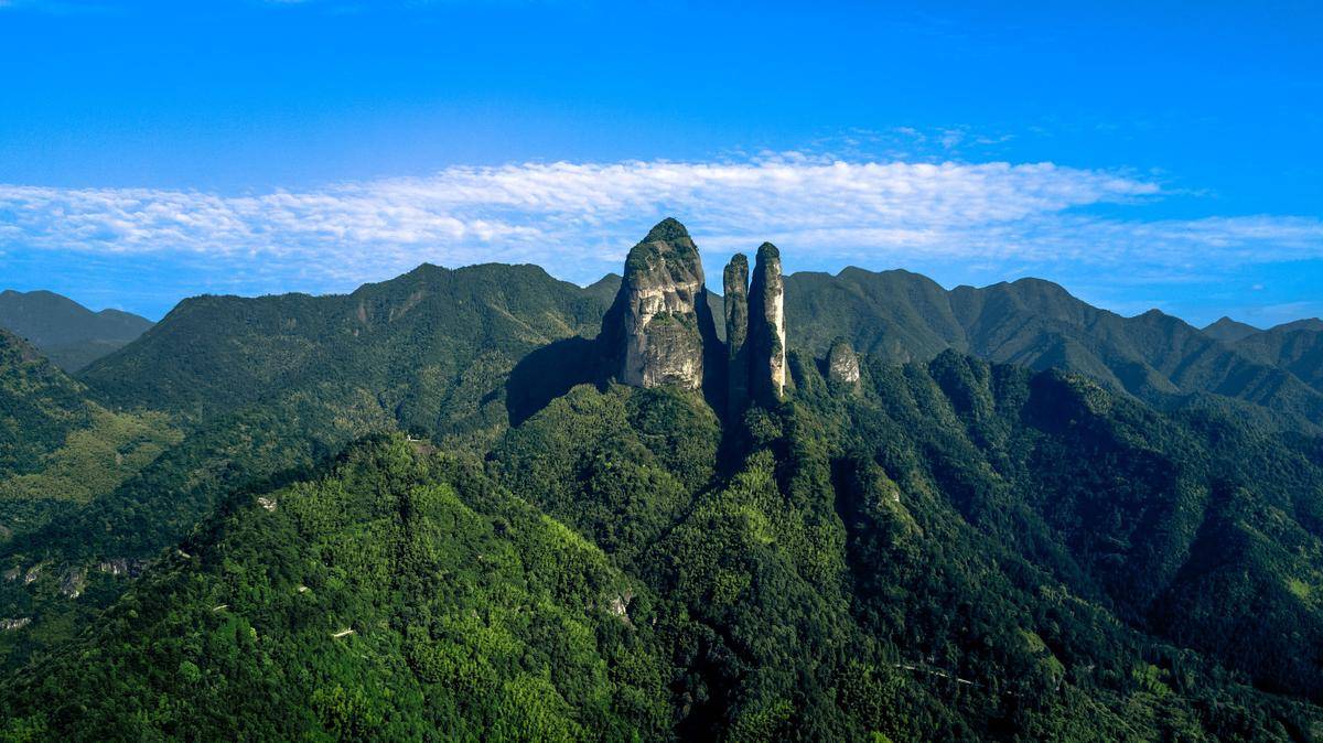 原创浙江一座是世界自然遗产名录的山,是国家级5a级景区