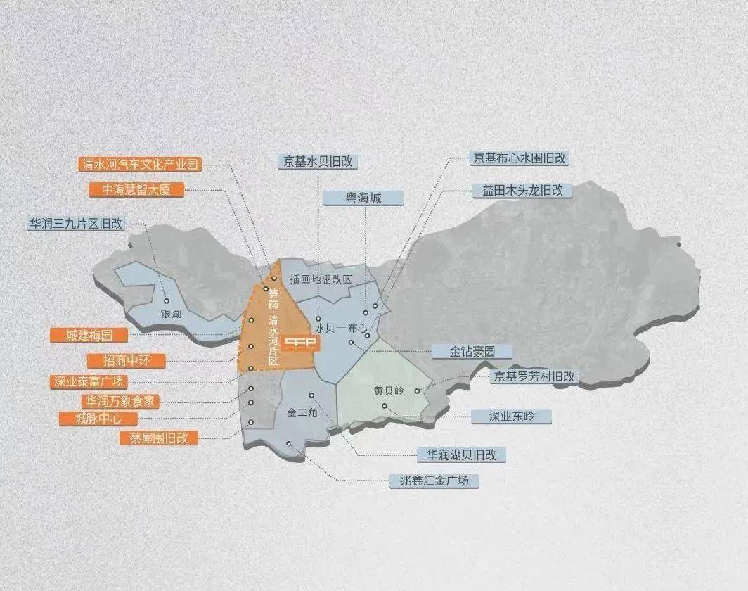 笋岗-清水河片区是深圳的城市更新中心,罗湖区政府官宣"西有前海,东