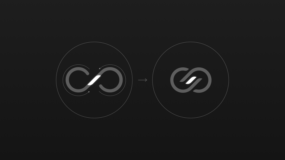 新的logo从代表无限的"∞"的符号中汲取灵感,融合到微盟云新品牌形象