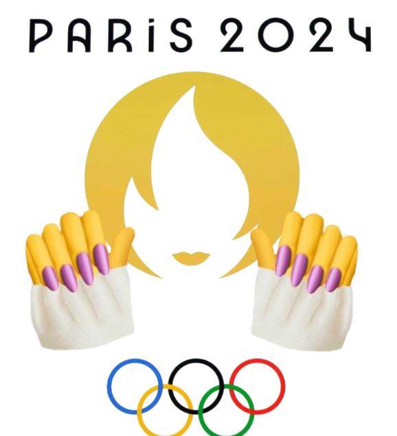 原创2024巴黎奥运会logo火了,像极了鲁豫?