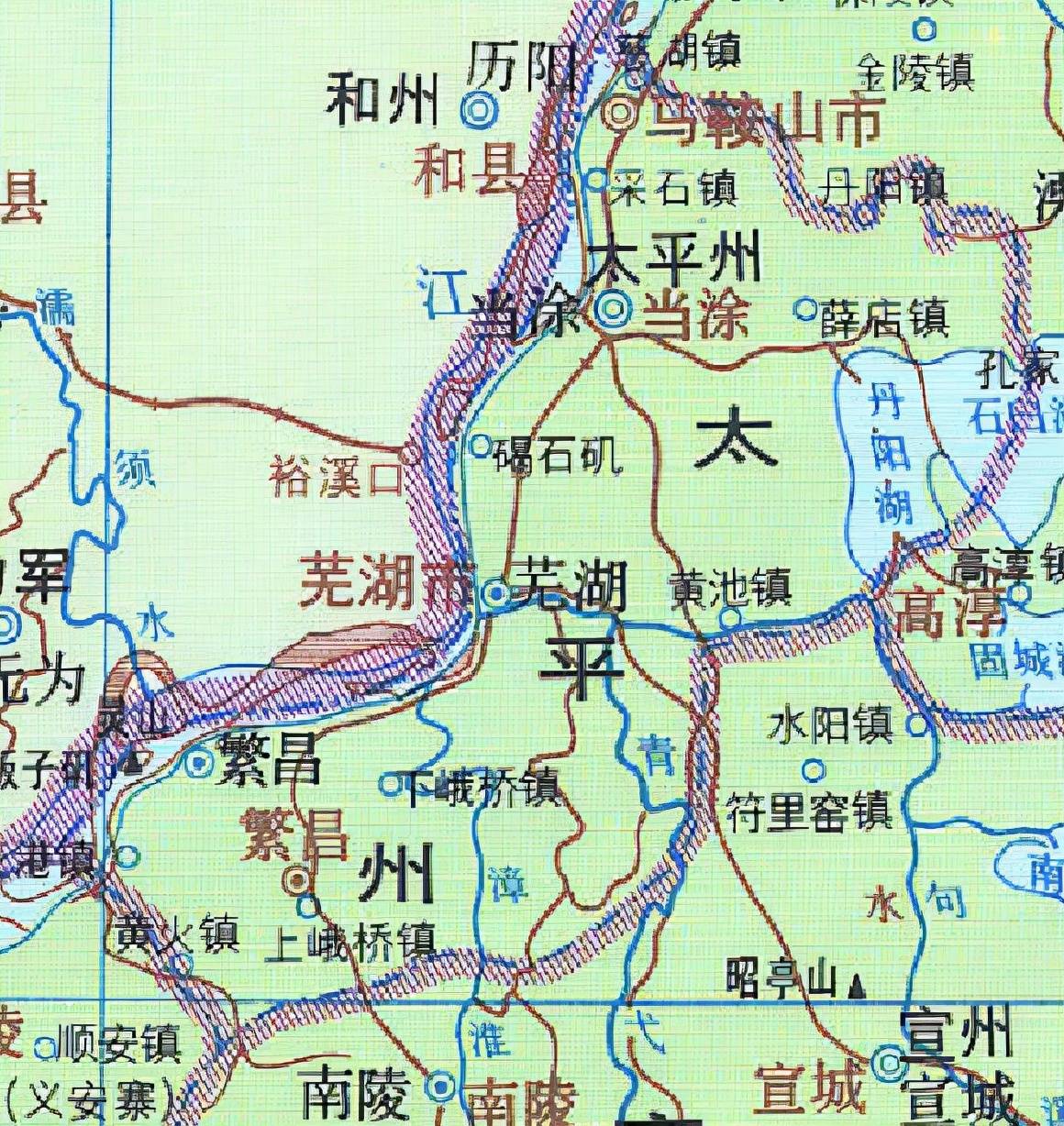 安徽马鞍山芜湖一带在明清属太平府这个府为何是全国最小的府