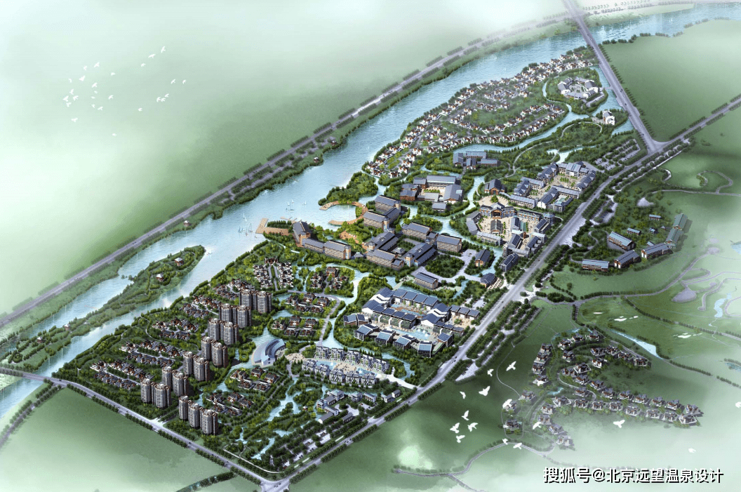 甘肃天水街亭温泉小镇规划设计方案