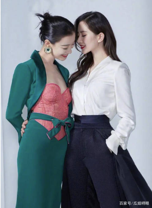 原创女星礼服撞衫大比拼张天爱身材太魔鬼倪妮是大家的克星