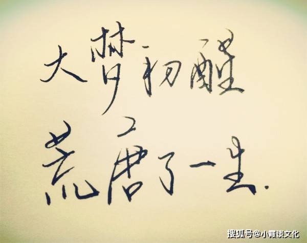 原创人生百味,浓缩到最后,就是一个淡字
