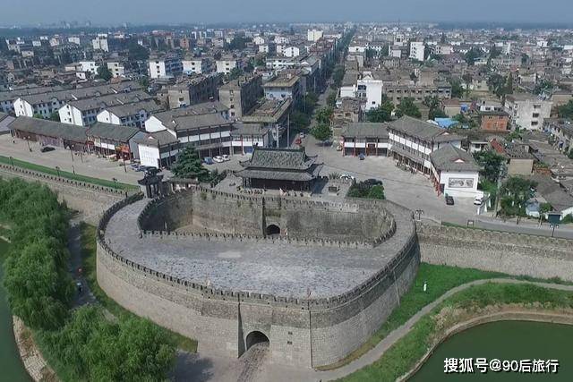 原创安徽一低调古城墙,距今900多年,古时商贾云集,如今变4a景区