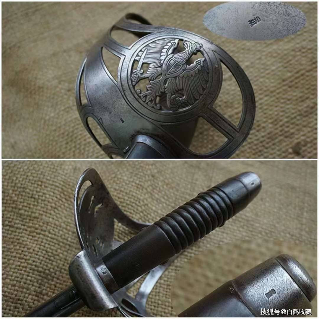 鉴赏19世纪德国普鲁士对号1889骑兵刀