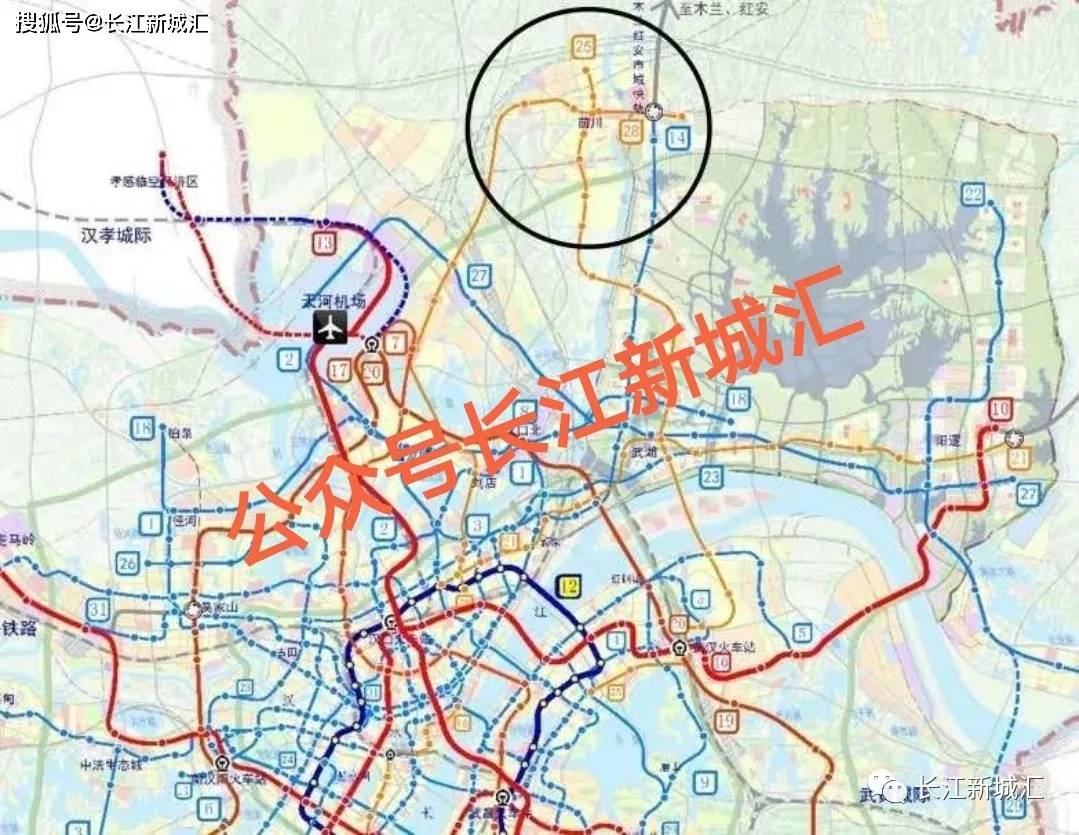 长江新区又一条地铁初步纳入第五轮规划!