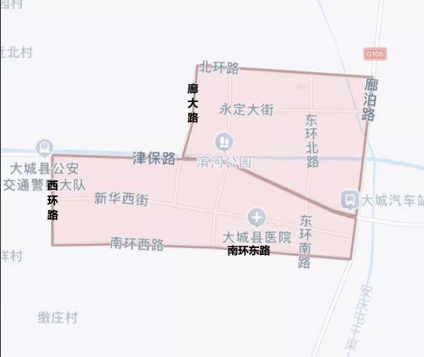 原创廊坊最新限行时间区域图(附各县限行区域)