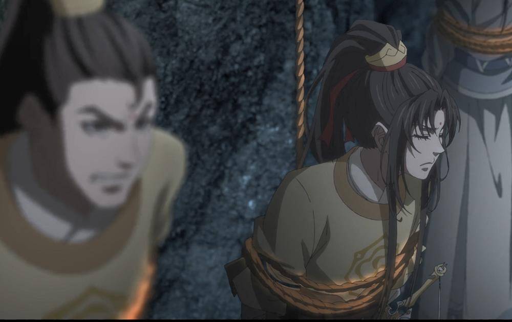 《魔道祖师》众人被尸群围困,苏涉很会颠倒黑白,忘羡的红衣好看