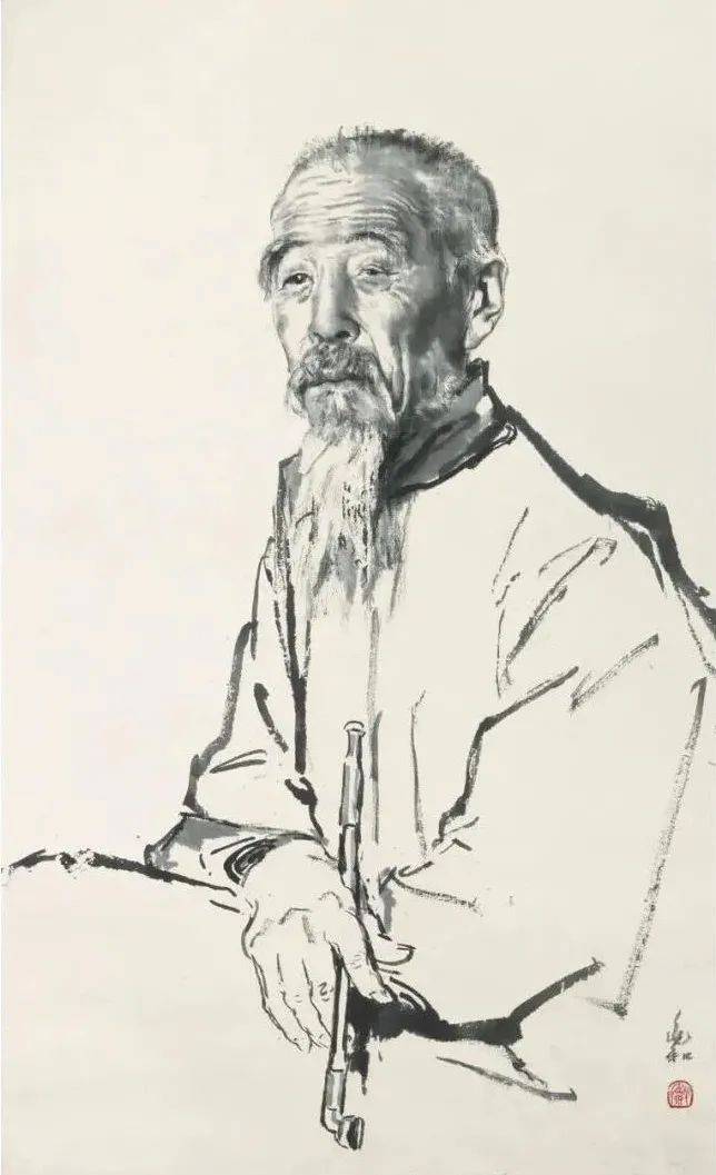 紧握秃笔,为民写真——20世纪中国现代水墨人物画一代宗师蒋兆和作品