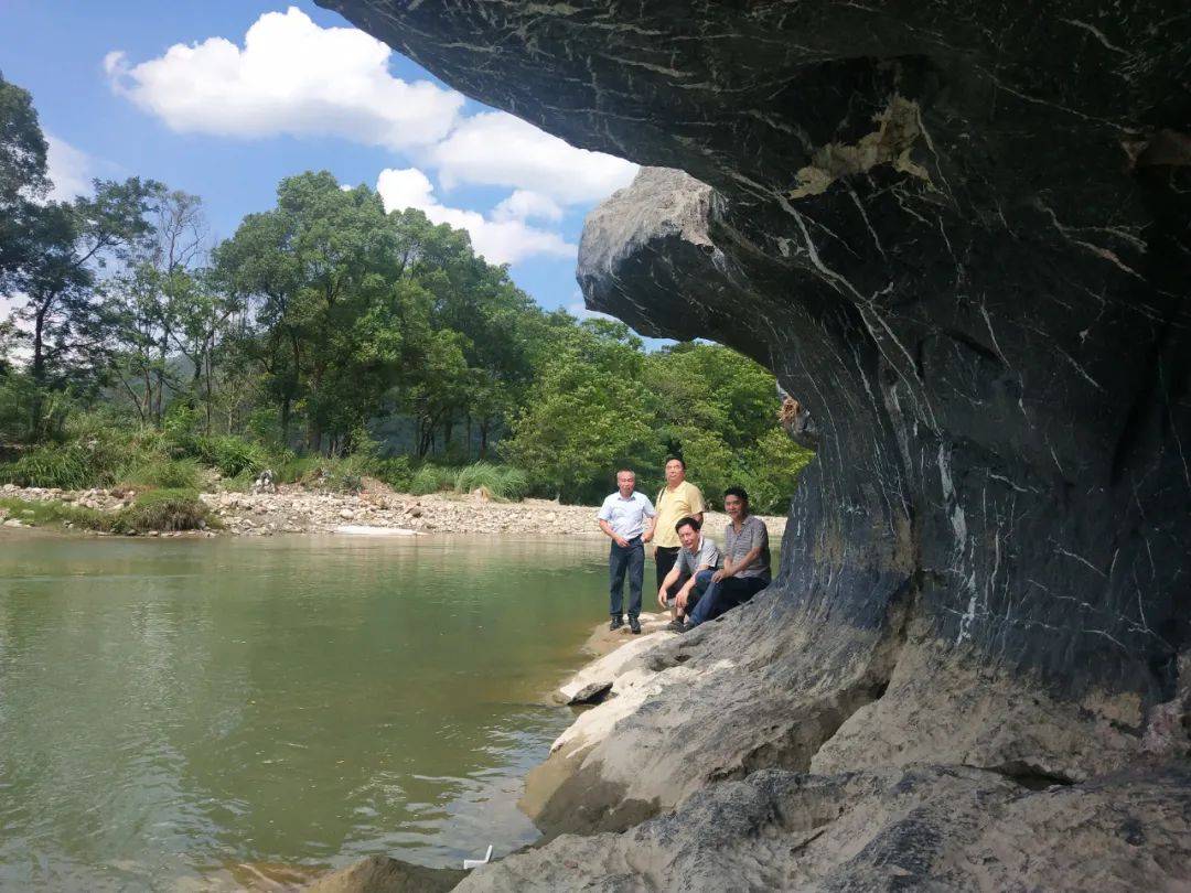 探秘全州大西江&quot;洪水登天门&quot;碑记_柳船渡