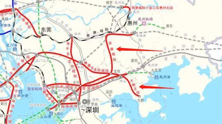 2021年9月9日,深圳公共资源交易中心发布了深惠城际铁路投资 施工总