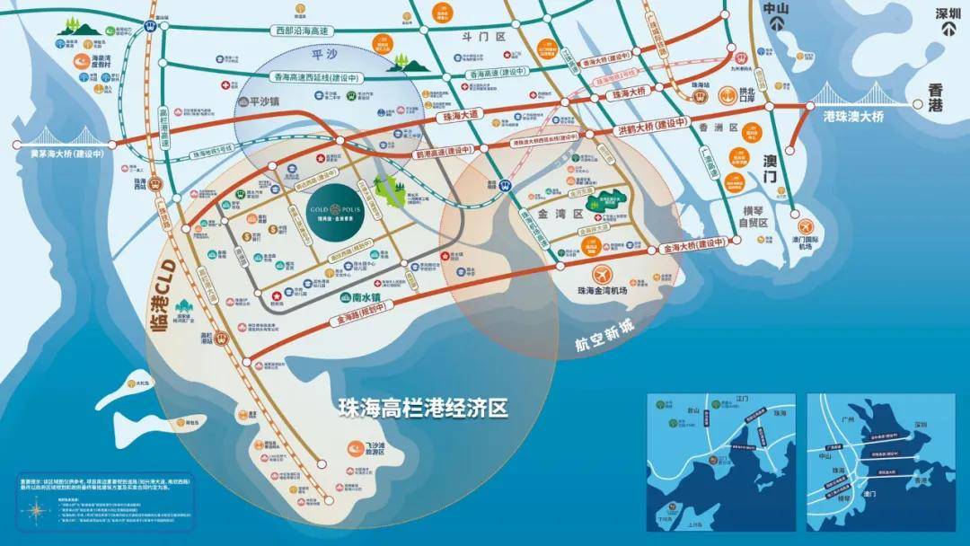 广东省珠海市金湾区康悦花园附近正东方向60米佳兆业·金域都荟栋数