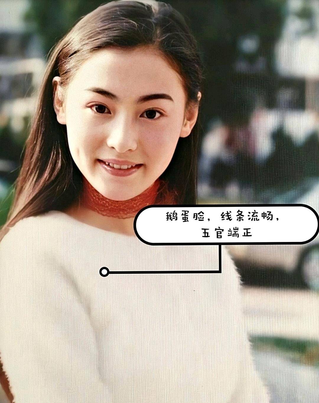 张柏芝:惊艳旧时光的美人!_鼻子