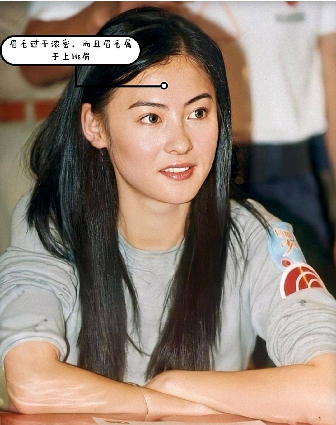 张柏芝:惊艳旧时光的美人!_鼻子