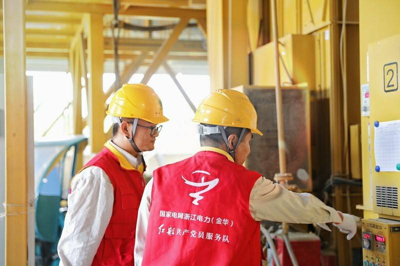 电力"红马甲"深入田间地头保秋收