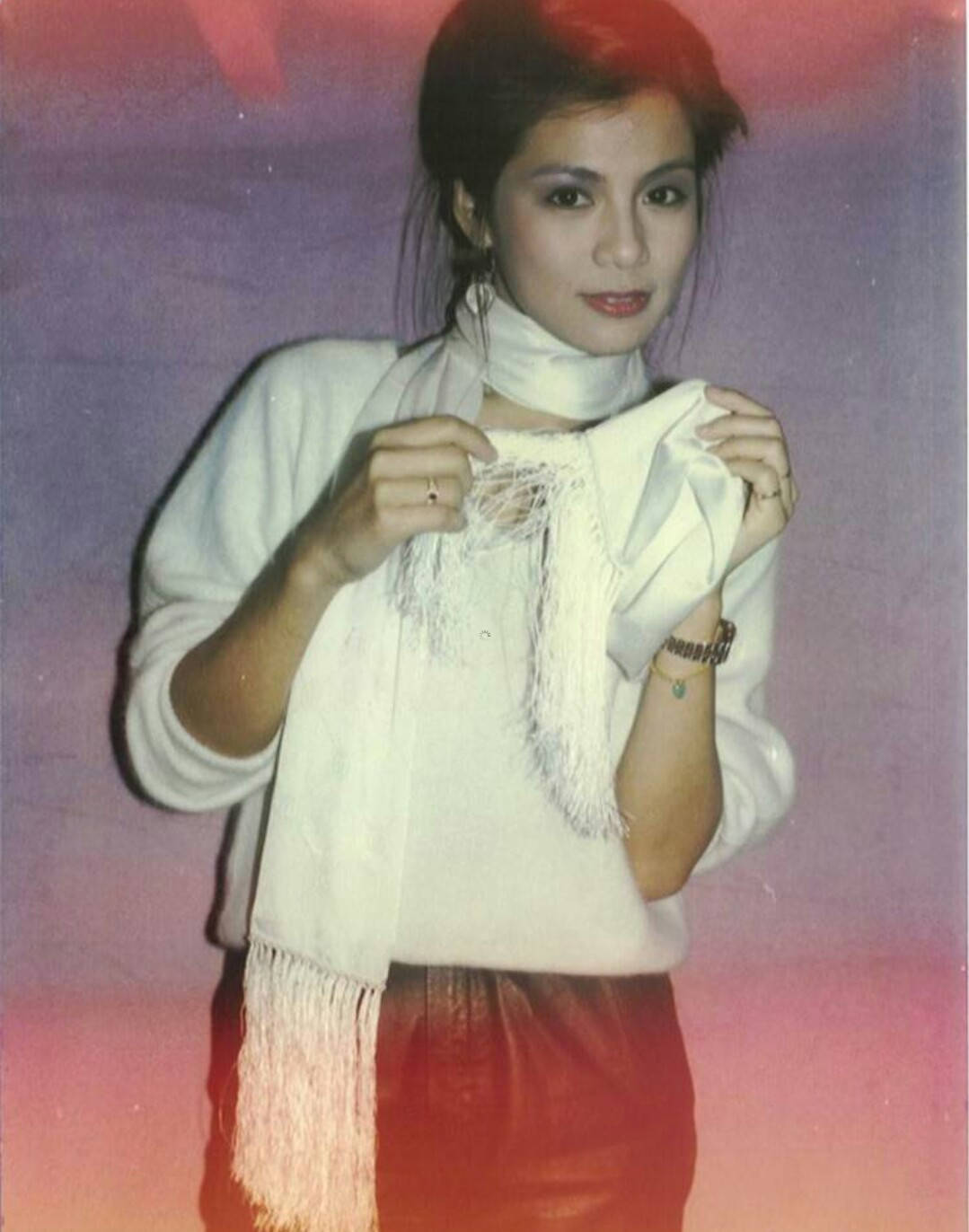身高仅159的翁美玲,40年前的衣品显高不过时,她的时尚