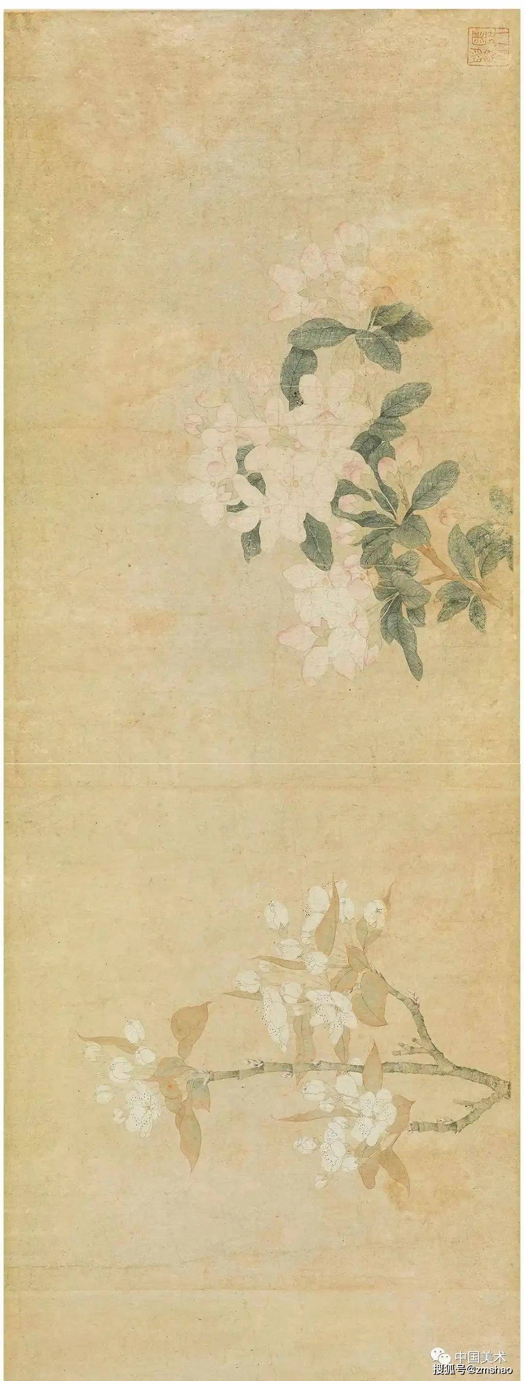 元代花鸟画家中,以写意画家为主体.