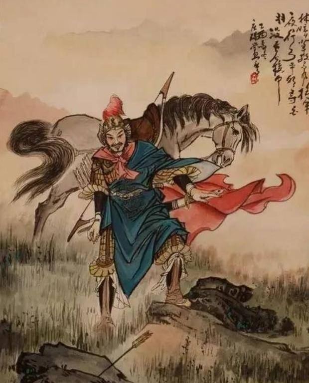 飞将军李广带领一百骑兵偶遇数千匈奴也能吓跑敌人全身而退