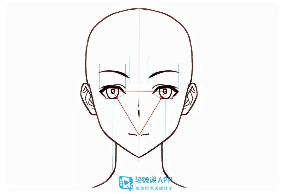 原创人物脸型如何绘制动漫脸部比例画法