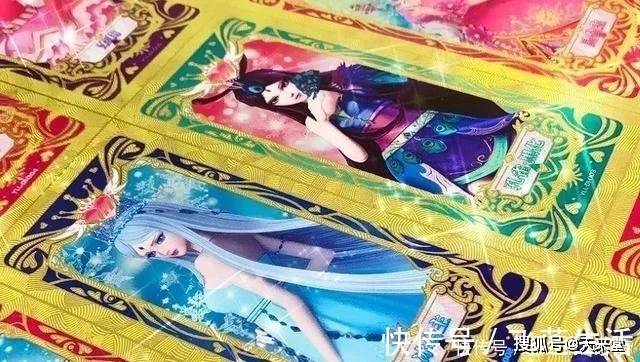 叶罗丽冰公主最美地位再次动摇,因卡牌孔雀黑化后太美