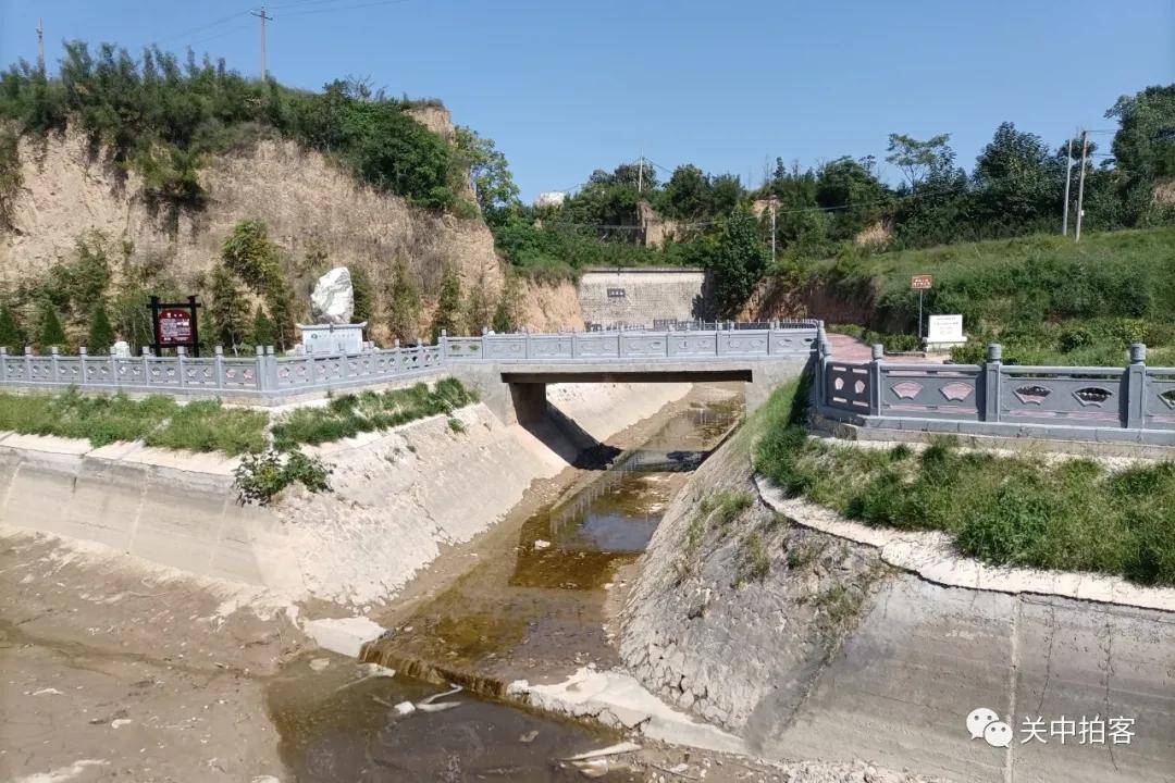 原创大荔县义井村走进龙首渠引洛古灌区参观洛惠渠五号洞遗址