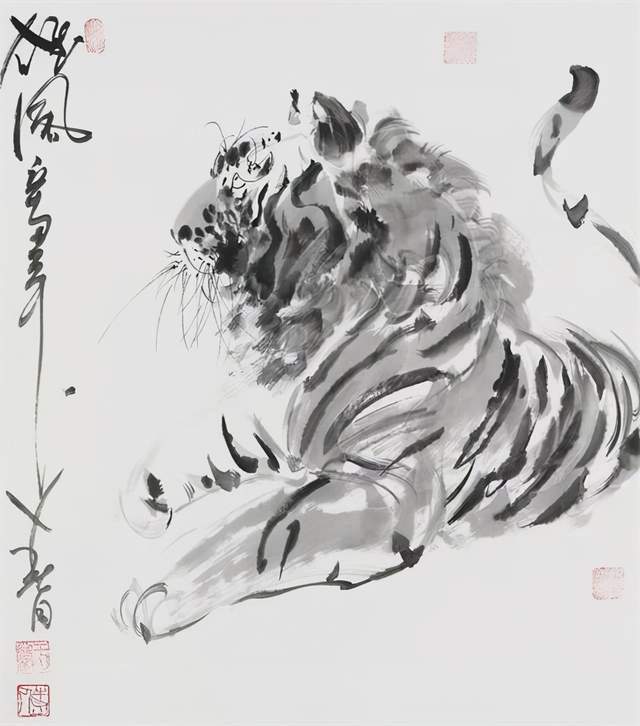 当代画虎名家——于鹏_人物