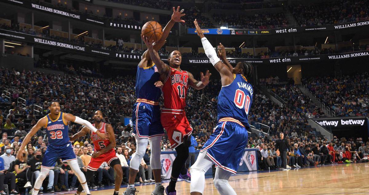 库里40分  9记三分勇士大胜公牛!超越雷阿伦登顶nba历史总三分榜