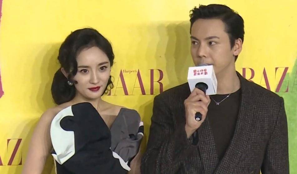 原创杨幂和陈伟霆一起走红毯看男生的表现人品一目了然