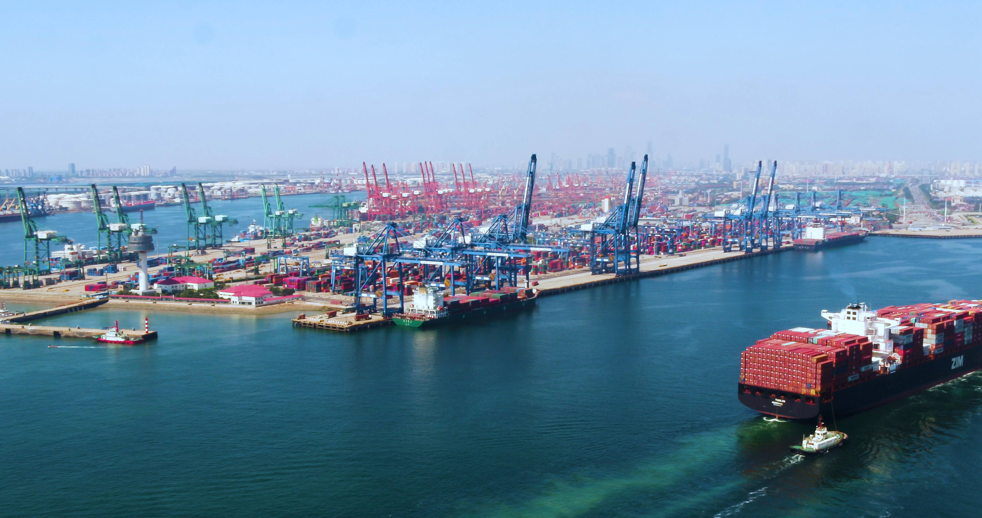 天津港集团更强能力更高效率更好服务共建一带一路