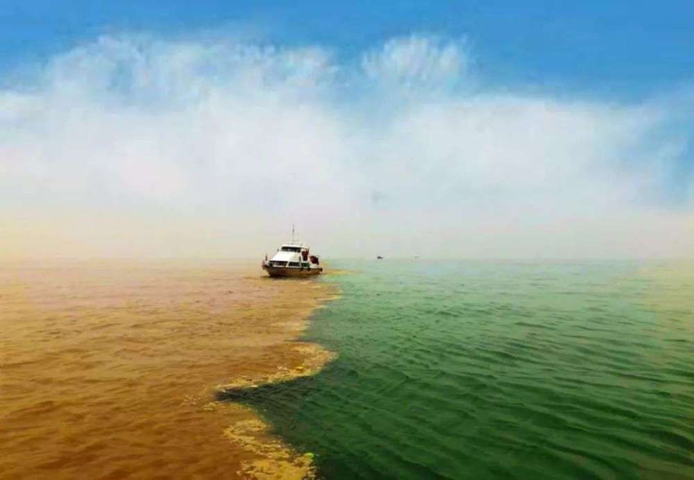 黄海和渤海颜色泾渭分明,为什么两海不相融,什么时间?