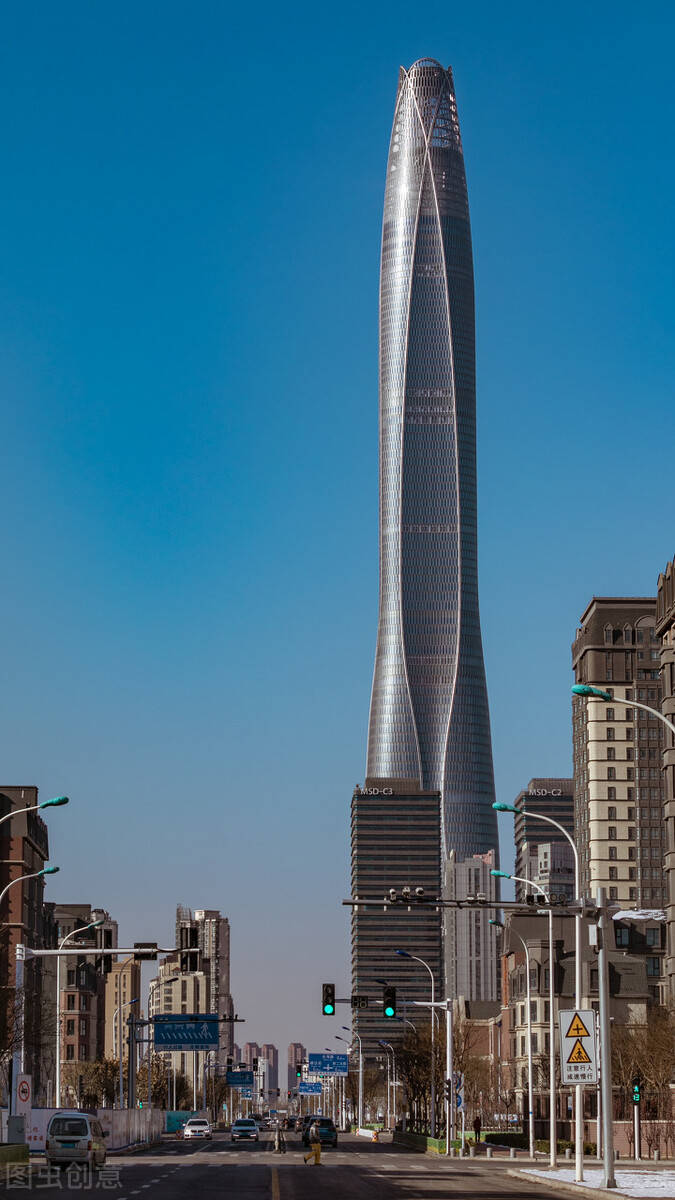 天津周大福金融中心获2021世界结构大奖"高耸或细长结构"最高奖_建筑