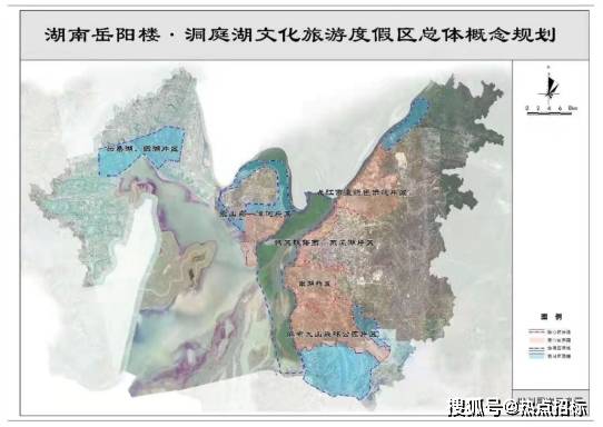 结合规划范围制定湖南岳阳楼61洞庭湖文化旅游度假区概念策划和产业