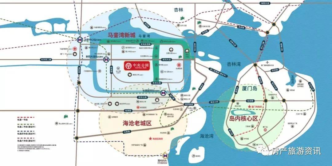 厦门海沧马銮湾【中央公园】简介——千万别被套路了!