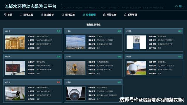 智慧水质环境监测云平台,解决流域水环境和水质的实时动态监测_系统
